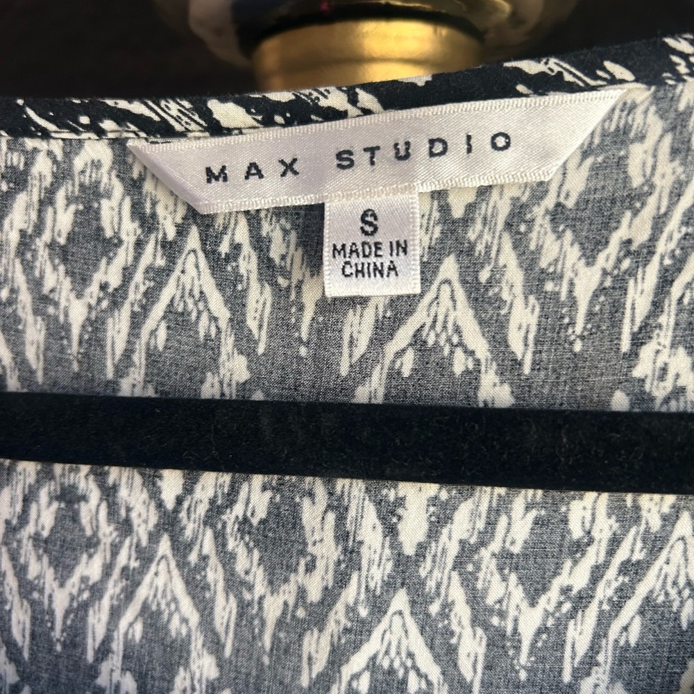 Max Studio Monochrome Patterned Jumpsuit - image 2